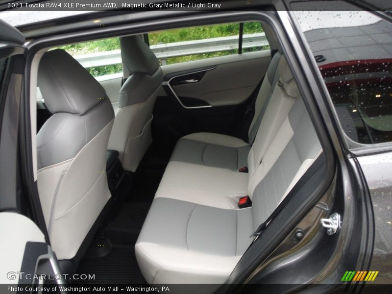 Magnetic Gray Metallic / Light Gray 2021 Toyota RAV4 XLE Premium AWD
