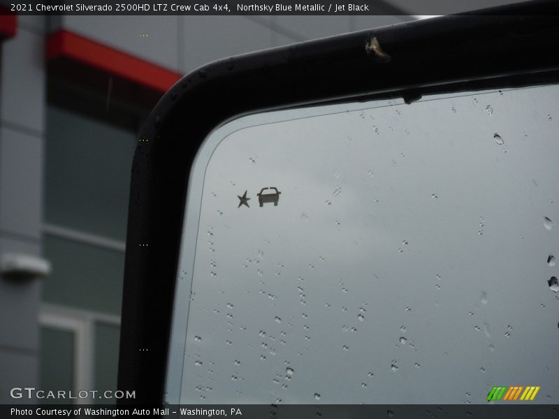 Northsky Blue Metallic / Jet Black 2021 Chevrolet Silverado 2500HD LTZ Crew Cab 4x4