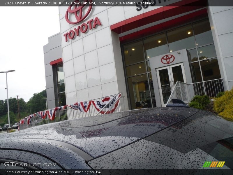 Northsky Blue Metallic / Jet Black 2021 Chevrolet Silverado 2500HD LTZ Crew Cab 4x4