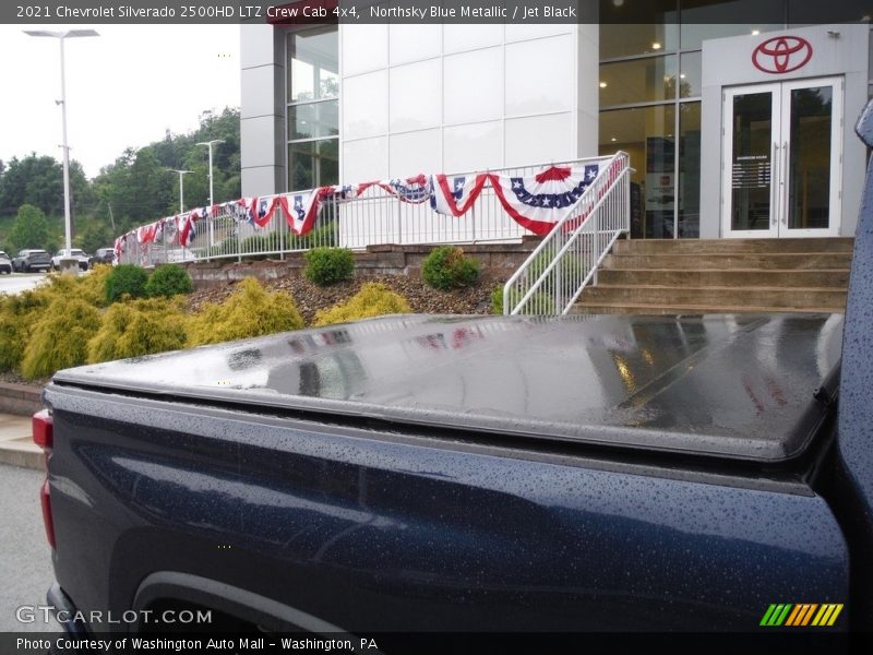 Northsky Blue Metallic / Jet Black 2021 Chevrolet Silverado 2500HD LTZ Crew Cab 4x4