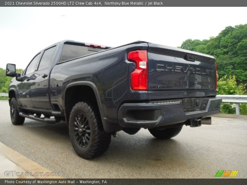Northsky Blue Metallic / Jet Black 2021 Chevrolet Silverado 2500HD LTZ Crew Cab 4x4
