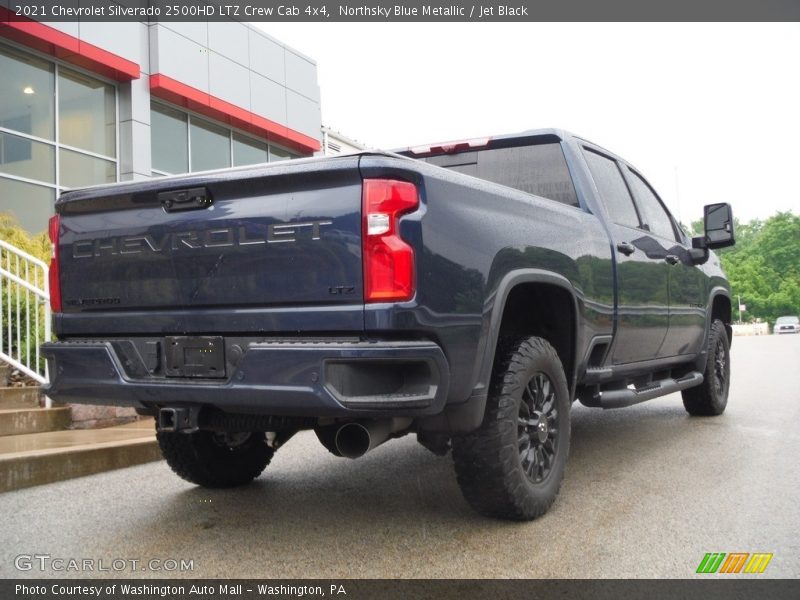 Northsky Blue Metallic / Jet Black 2021 Chevrolet Silverado 2500HD LTZ Crew Cab 4x4