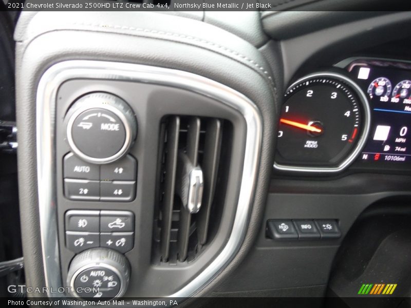 Northsky Blue Metallic / Jet Black 2021 Chevrolet Silverado 2500HD LTZ Crew Cab 4x4