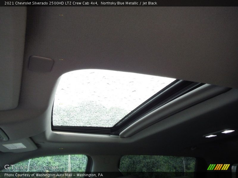 Northsky Blue Metallic / Jet Black 2021 Chevrolet Silverado 2500HD LTZ Crew Cab 4x4
