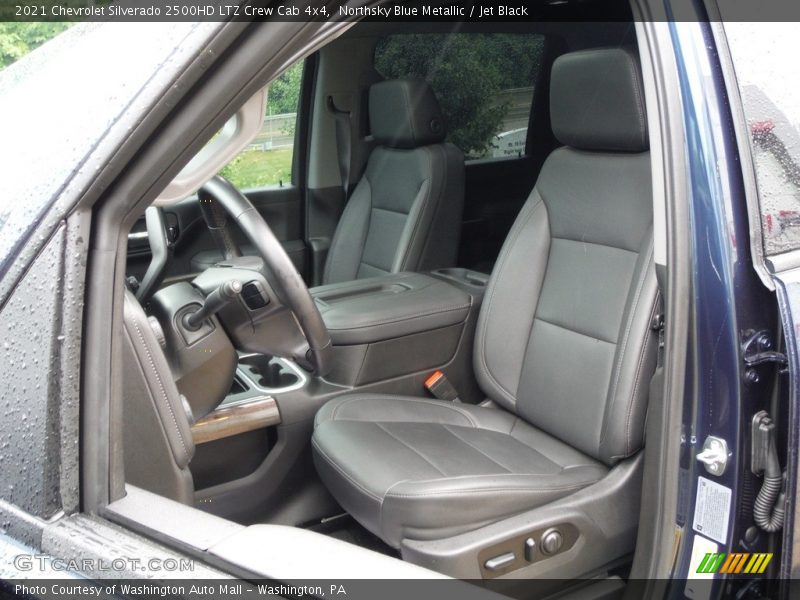 Front Seat of 2021 Silverado 2500HD LTZ Crew Cab 4x4