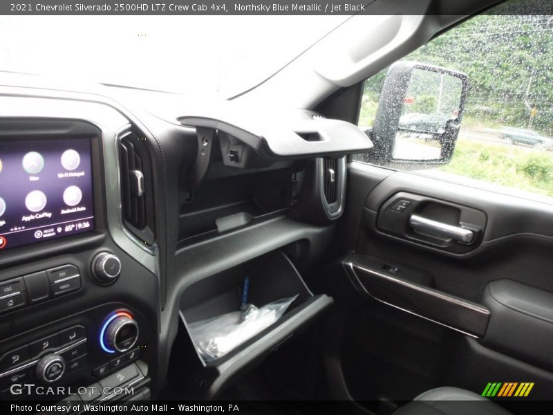 Northsky Blue Metallic / Jet Black 2021 Chevrolet Silverado 2500HD LTZ Crew Cab 4x4