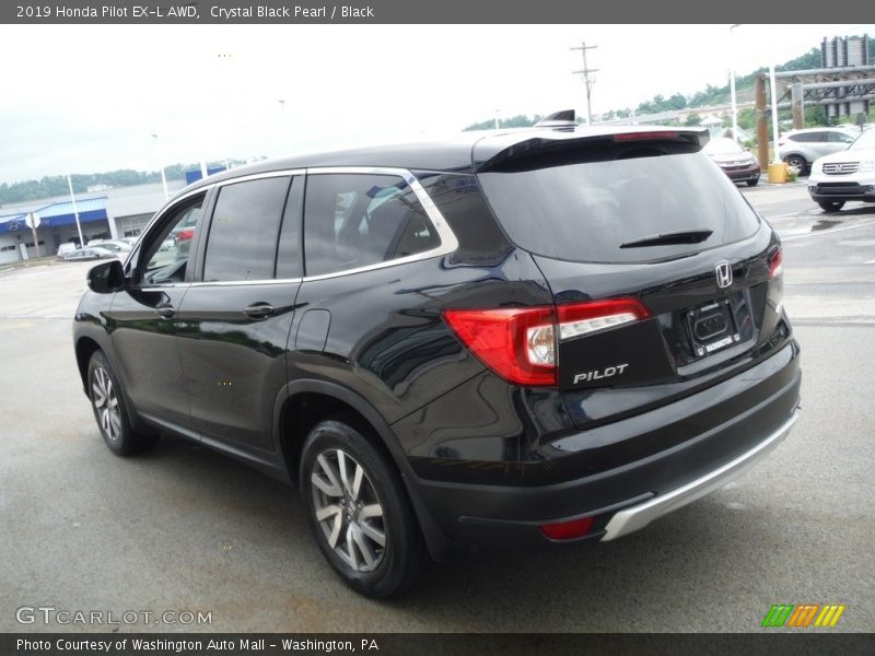Crystal Black Pearl / Black 2019 Honda Pilot EX-L AWD