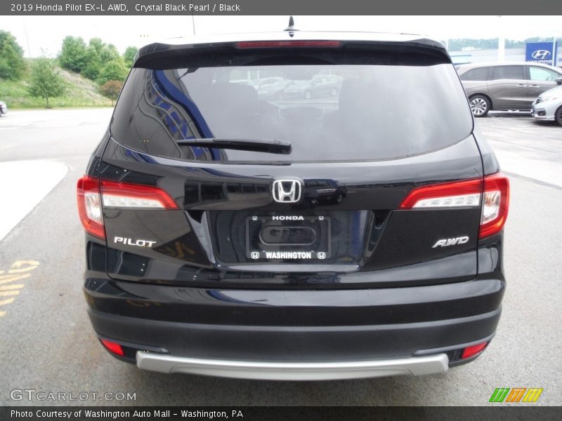 Crystal Black Pearl / Black 2019 Honda Pilot EX-L AWD