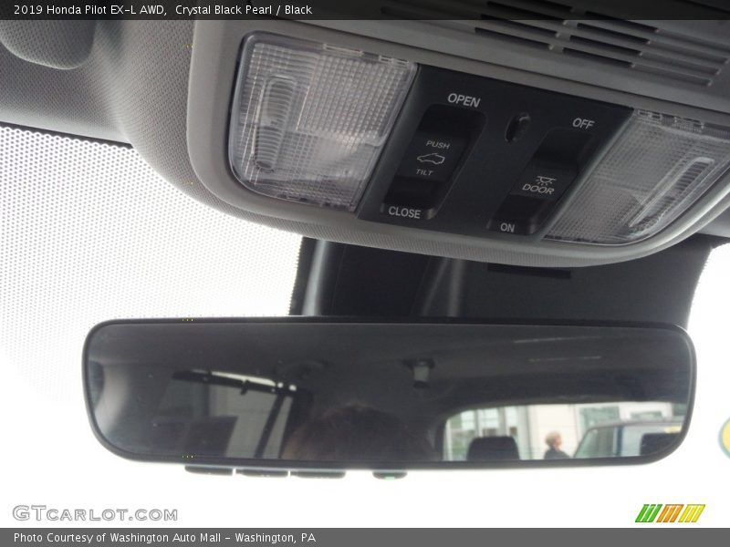 Crystal Black Pearl / Black 2019 Honda Pilot EX-L AWD