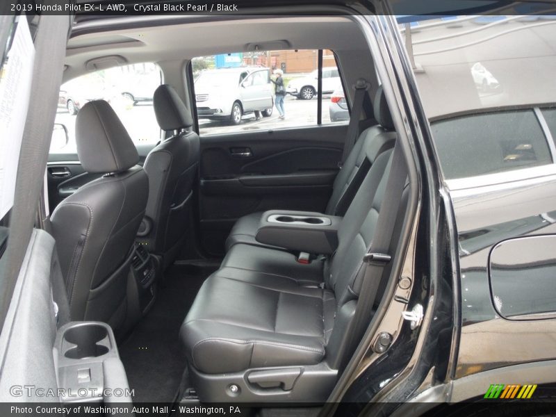 Crystal Black Pearl / Black 2019 Honda Pilot EX-L AWD