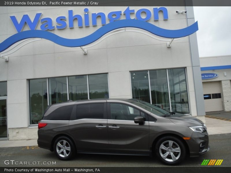 Pacific Pewter Metallic / Gray 2019 Honda Odyssey EX