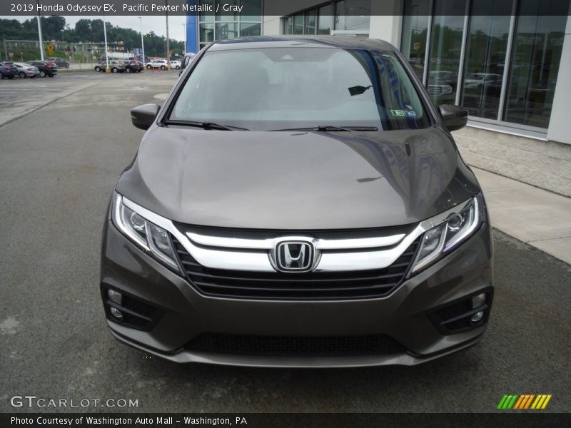 Pacific Pewter Metallic / Gray 2019 Honda Odyssey EX