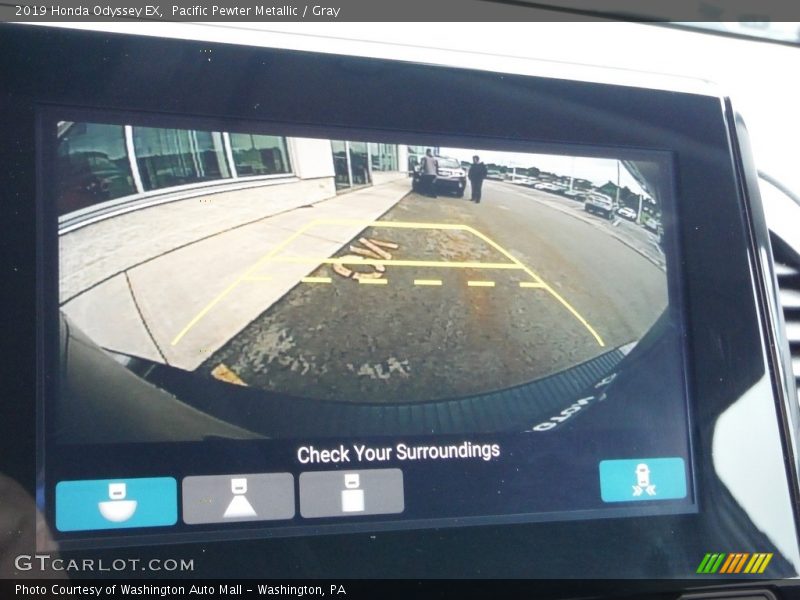 Pacific Pewter Metallic / Gray 2019 Honda Odyssey EX