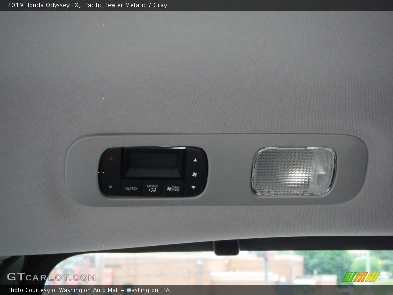 Pacific Pewter Metallic / Gray 2019 Honda Odyssey EX