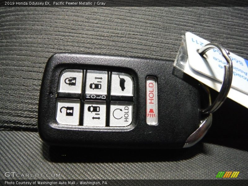 Pacific Pewter Metallic / Gray 2019 Honda Odyssey EX