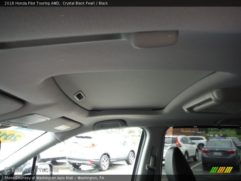 Crystal Black Pearl / Black 2018 Honda Pilot Touring AWD