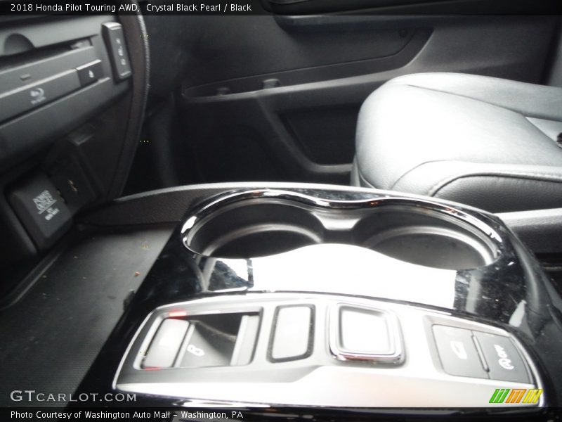 Crystal Black Pearl / Black 2018 Honda Pilot Touring AWD