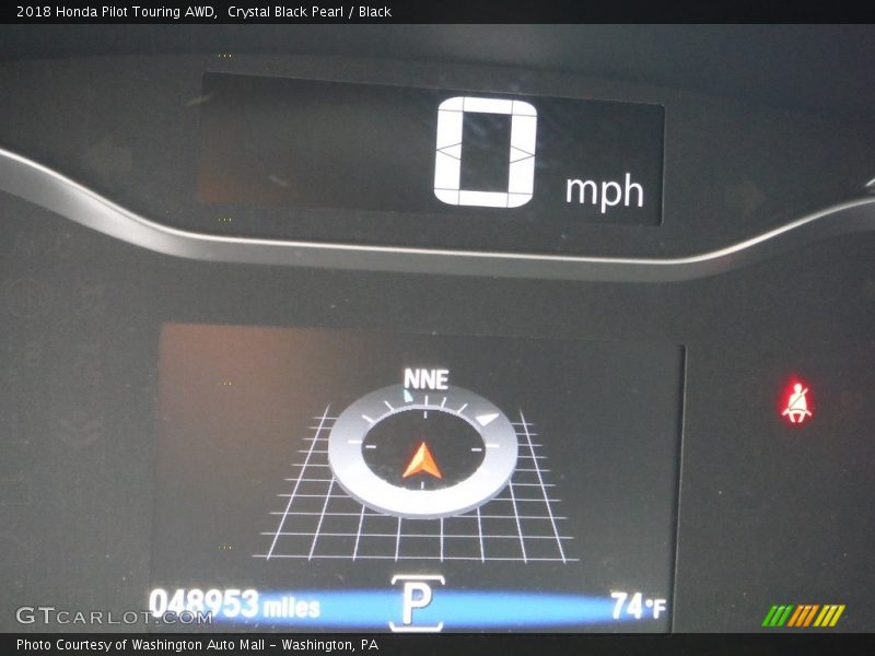 Crystal Black Pearl / Black 2018 Honda Pilot Touring AWD