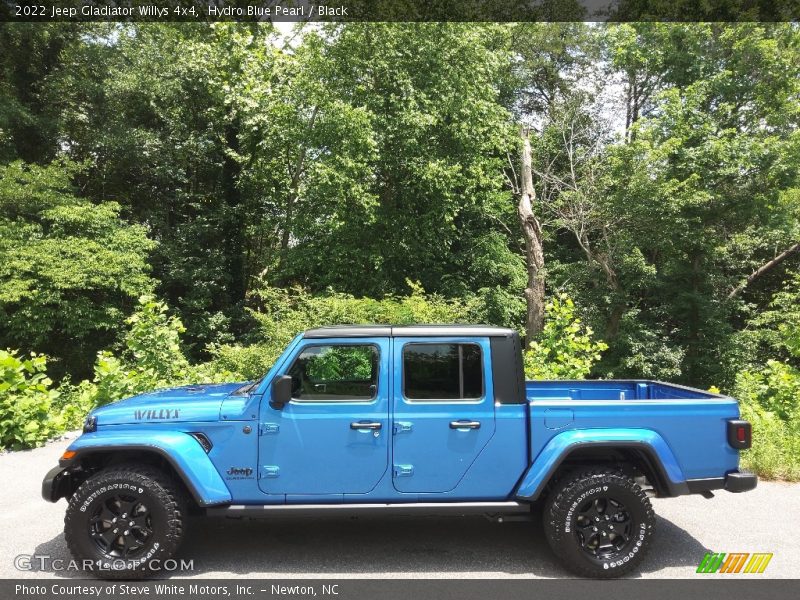  2022 Gladiator Willys 4x4 Hydro Blue Pearl