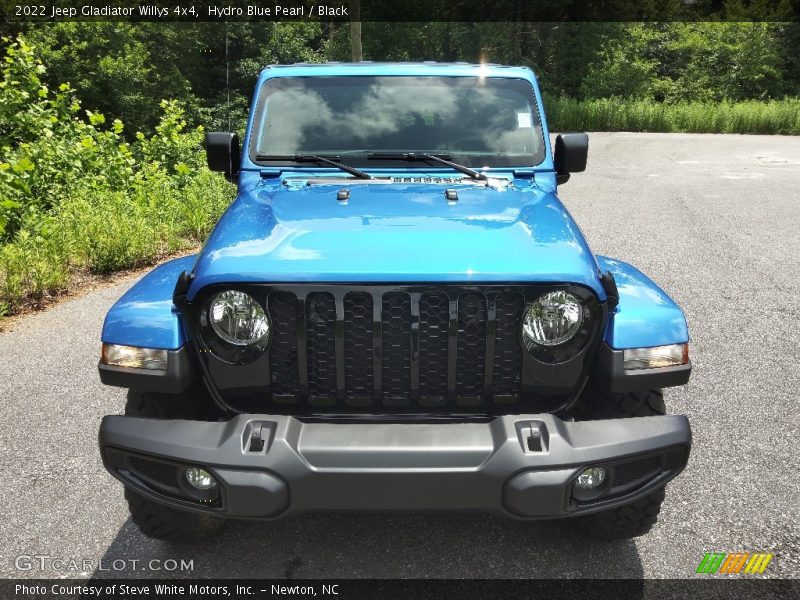 Hydro Blue Pearl / Black 2022 Jeep Gladiator Willys 4x4