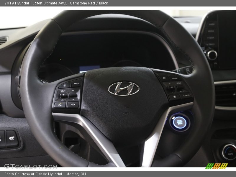 Gemstone Red / Black 2019 Hyundai Tucson Ultimate AWD