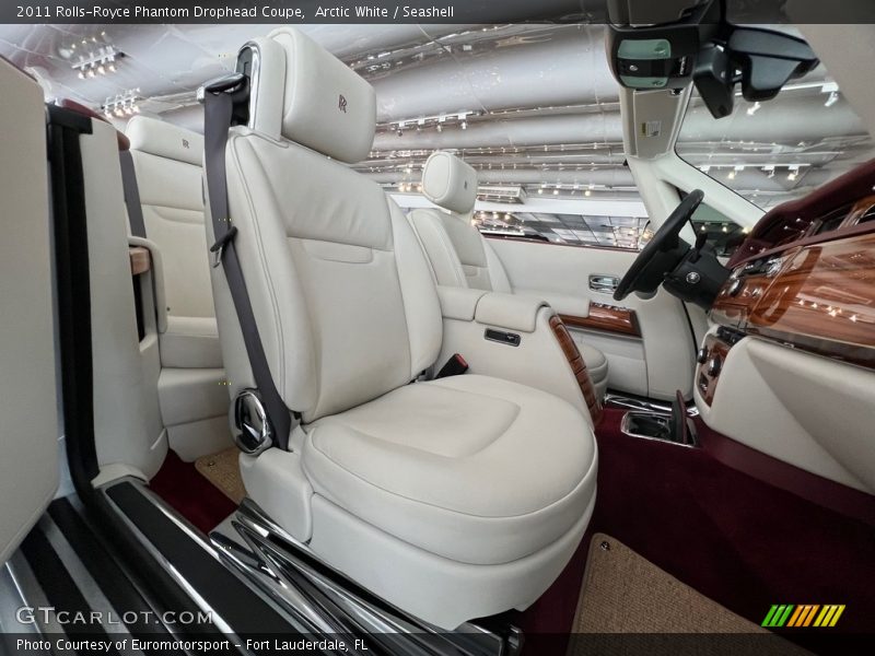 Front Seat of 2011 Phantom Drophead Coupe