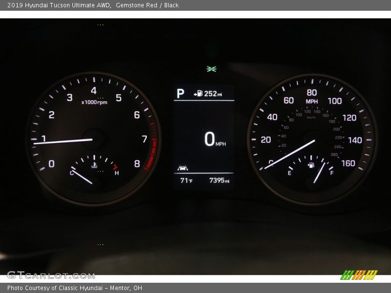 Gemstone Red / Black 2019 Hyundai Tucson Ultimate AWD