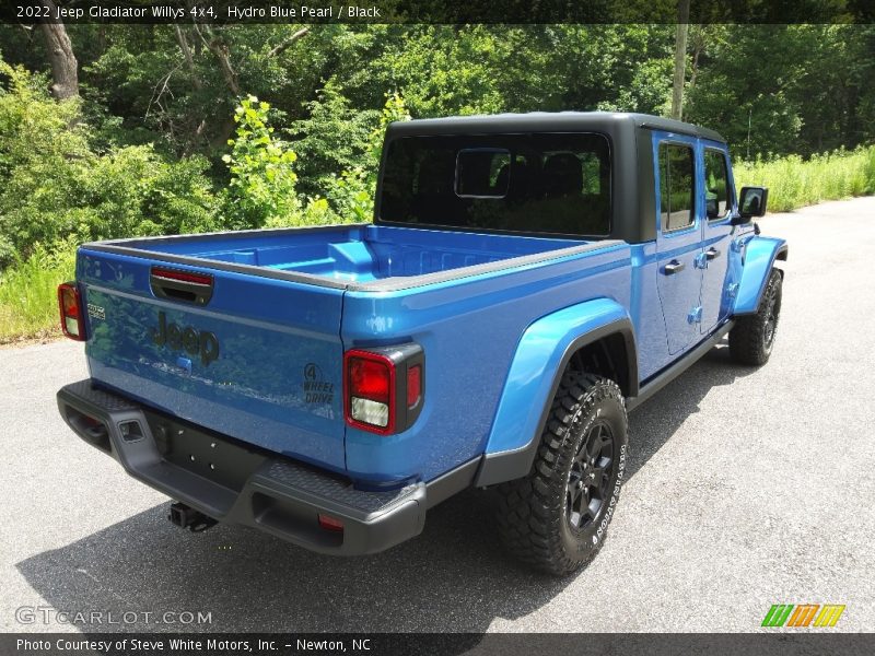 Hydro Blue Pearl / Black 2022 Jeep Gladiator Willys 4x4