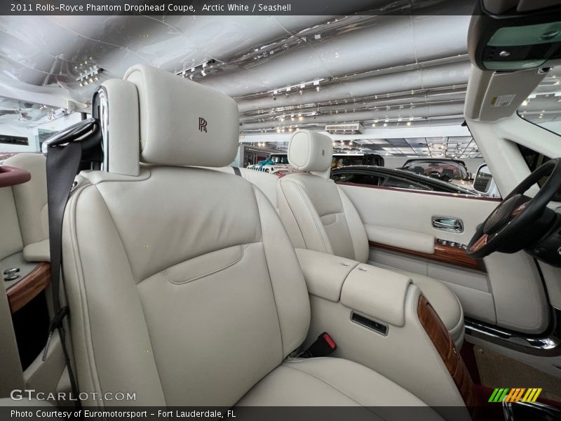 Front Seat of 2011 Phantom Drophead Coupe