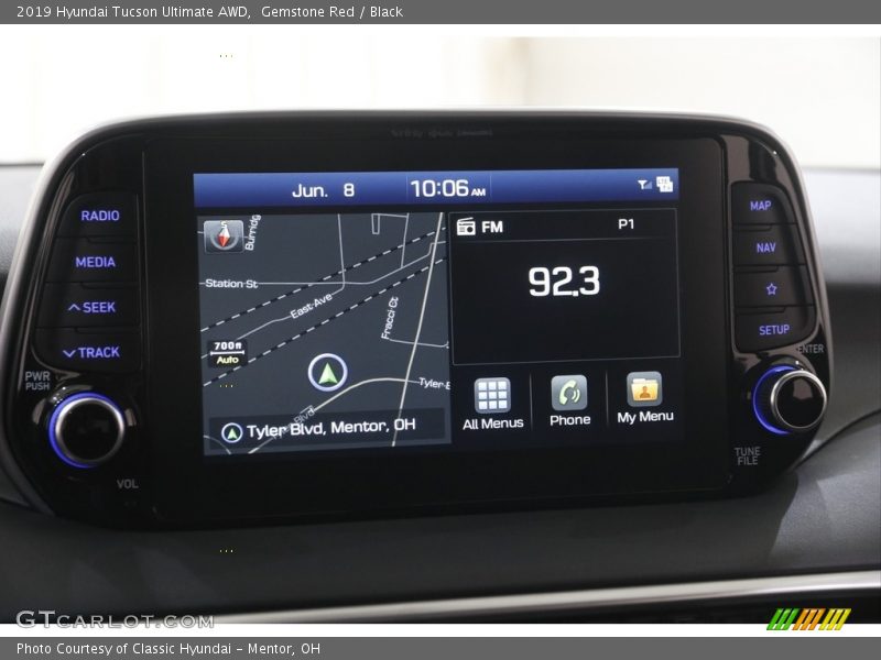 Gemstone Red / Black 2019 Hyundai Tucson Ultimate AWD