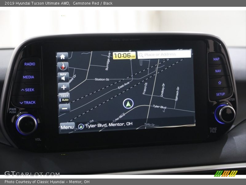 Gemstone Red / Black 2019 Hyundai Tucson Ultimate AWD
