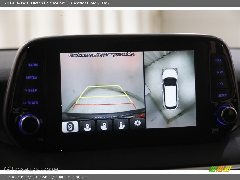 Gemstone Red / Black 2019 Hyundai Tucson Ultimate AWD