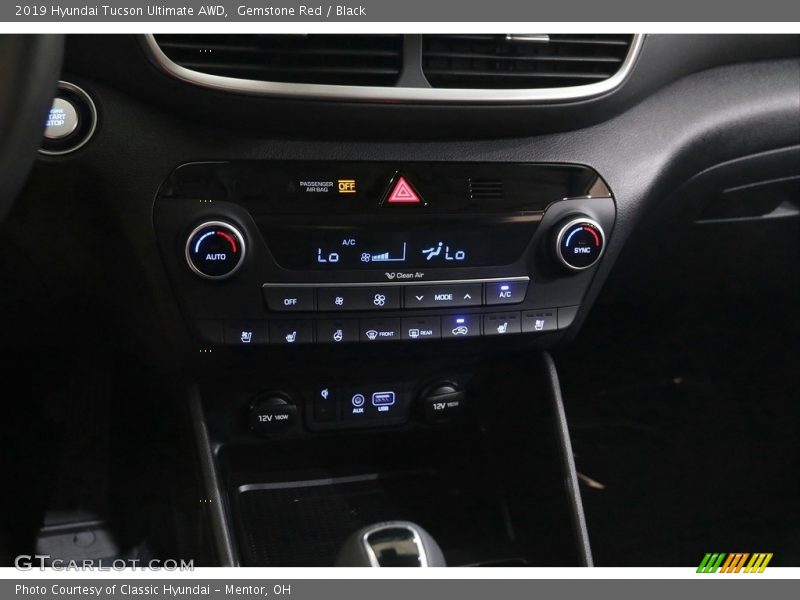 Gemstone Red / Black 2019 Hyundai Tucson Ultimate AWD