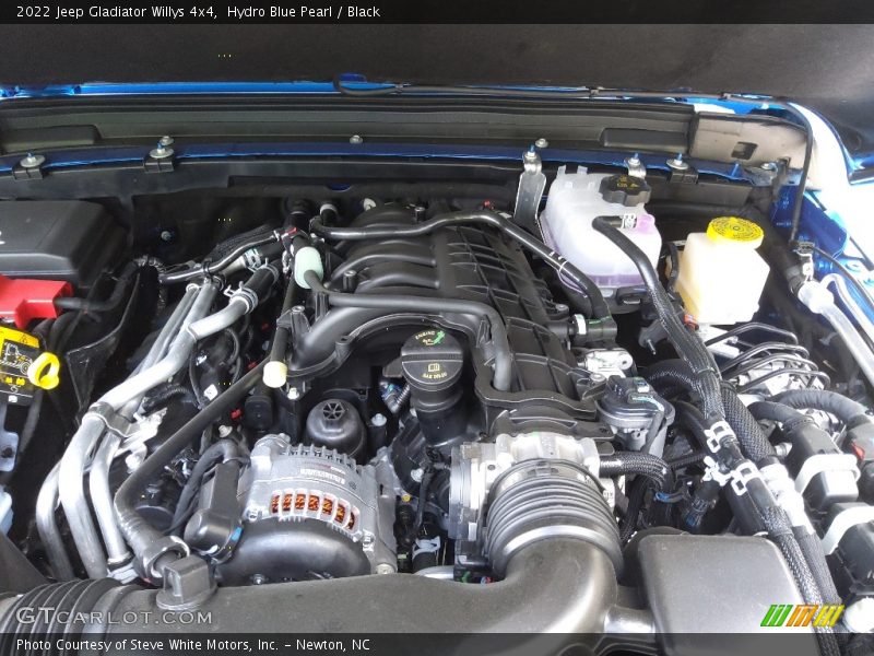 Hydro Blue Pearl / Black 2022 Jeep Gladiator Willys 4x4