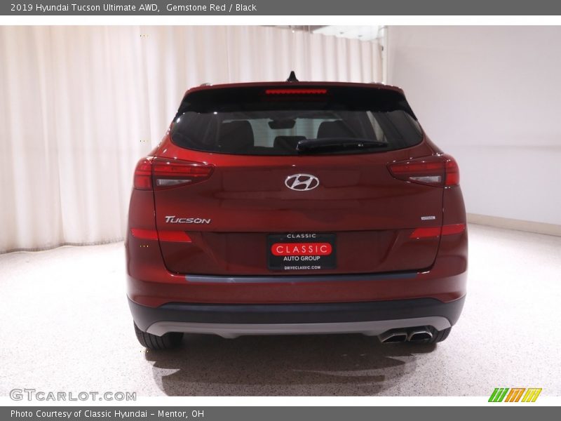 Gemstone Red / Black 2019 Hyundai Tucson Ultimate AWD