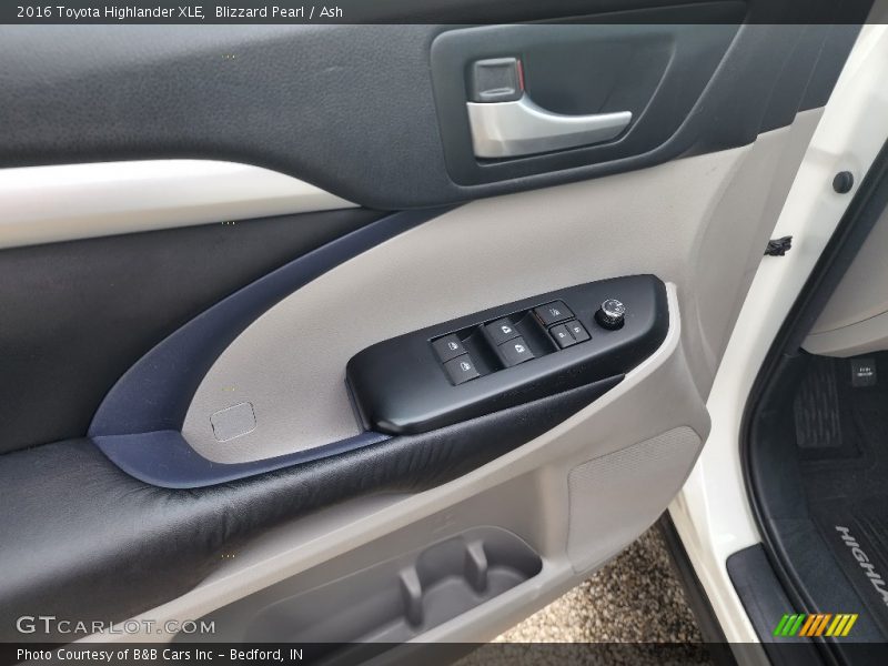 Blizzard Pearl / Ash 2016 Toyota Highlander XLE