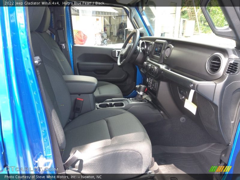 Hydro Blue Pearl / Black 2022 Jeep Gladiator Willys 4x4