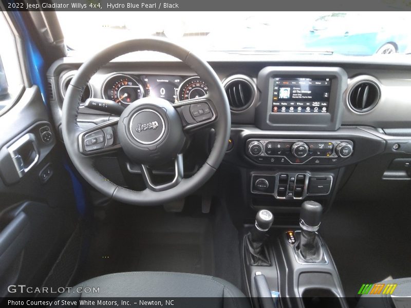 Hydro Blue Pearl / Black 2022 Jeep Gladiator Willys 4x4