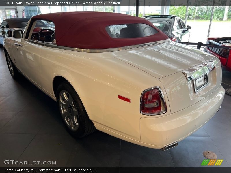 Arctic White / Seashell 2011 Rolls-Royce Phantom Drophead Coupe
