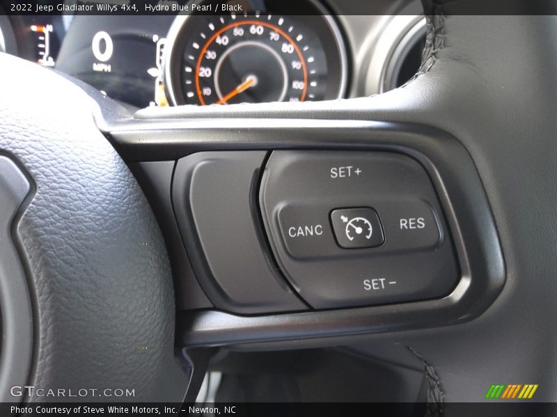 Hydro Blue Pearl / Black 2022 Jeep Gladiator Willys 4x4