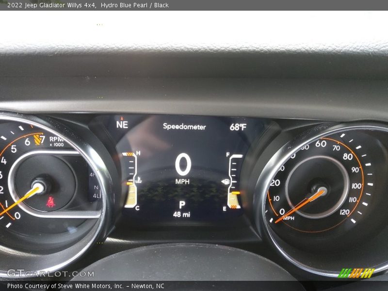Hydro Blue Pearl / Black 2022 Jeep Gladiator Willys 4x4