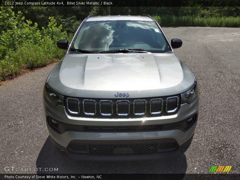Billet Silver Metallic / Black 2022 Jeep Compass Latitude 4x4