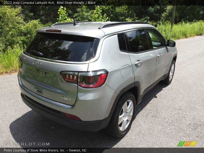 Billet Silver Metallic / Black 2022 Jeep Compass Latitude 4x4