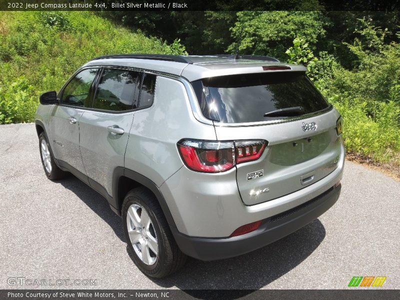 Billet Silver Metallic / Black 2022 Jeep Compass Latitude 4x4