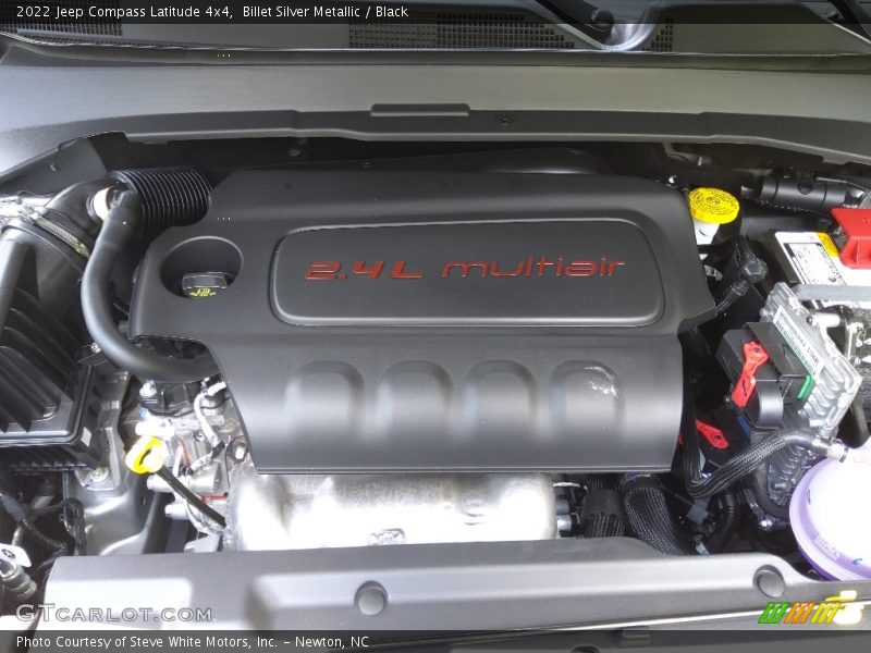 Billet Silver Metallic / Black 2022 Jeep Compass Latitude 4x4