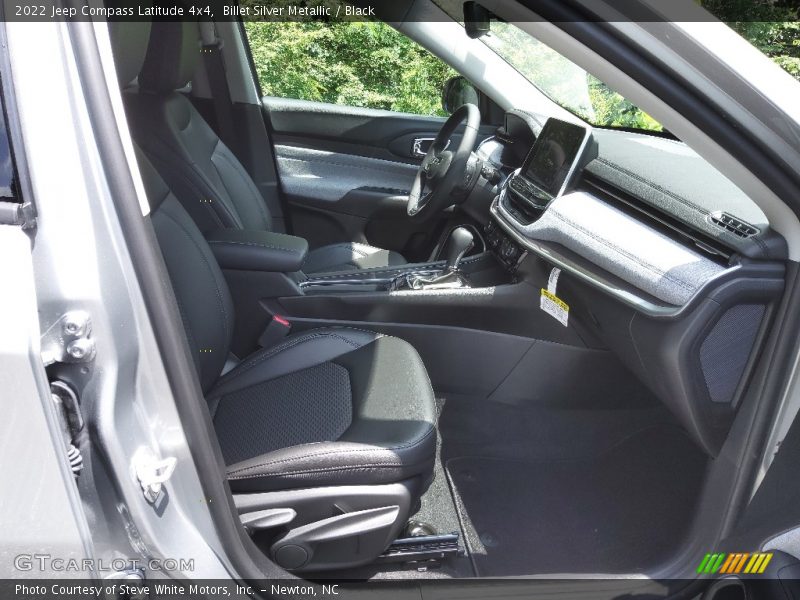 Billet Silver Metallic / Black 2022 Jeep Compass Latitude 4x4