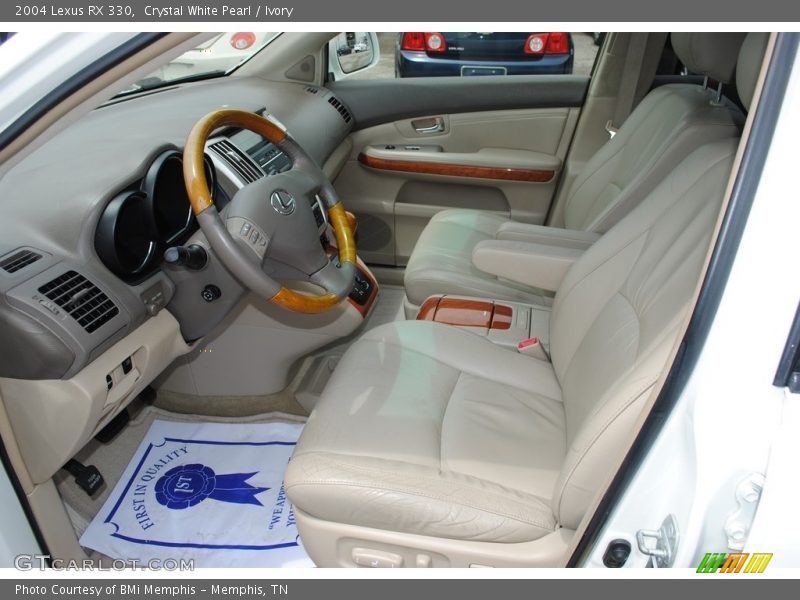 Crystal White Pearl / Ivory 2004 Lexus RX 330