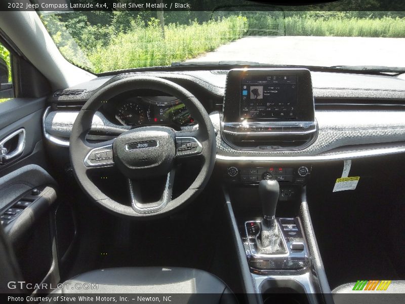 Billet Silver Metallic / Black 2022 Jeep Compass Latitude 4x4