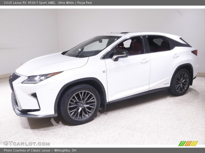 Front 3/4 View of 2016 RX 450h F Sport AWD