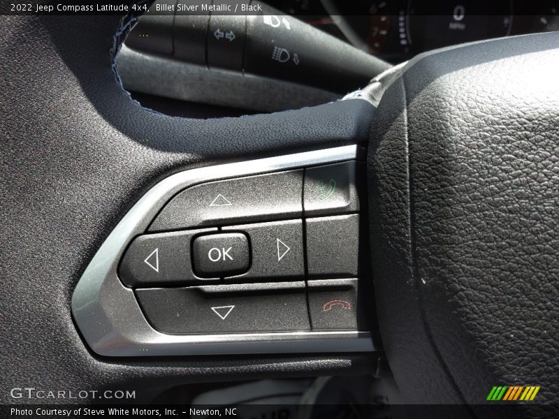Billet Silver Metallic / Black 2022 Jeep Compass Latitude 4x4